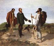 Gustave Courbet Bonjour Monsieur Courbet oil painting reproduction